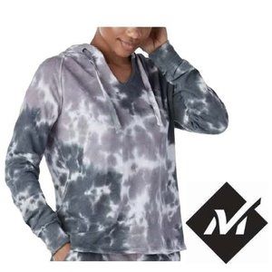 Members Mark Blue/Purple Tie Dye Hoody M